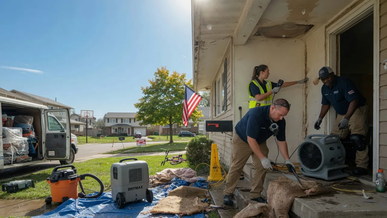Water Damage Restoration in Harrisburg, NC near me